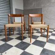 Set of 4 HW Klein chairs for Bramin