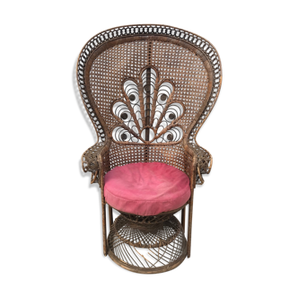 Emmanuelle Peacock Armchair