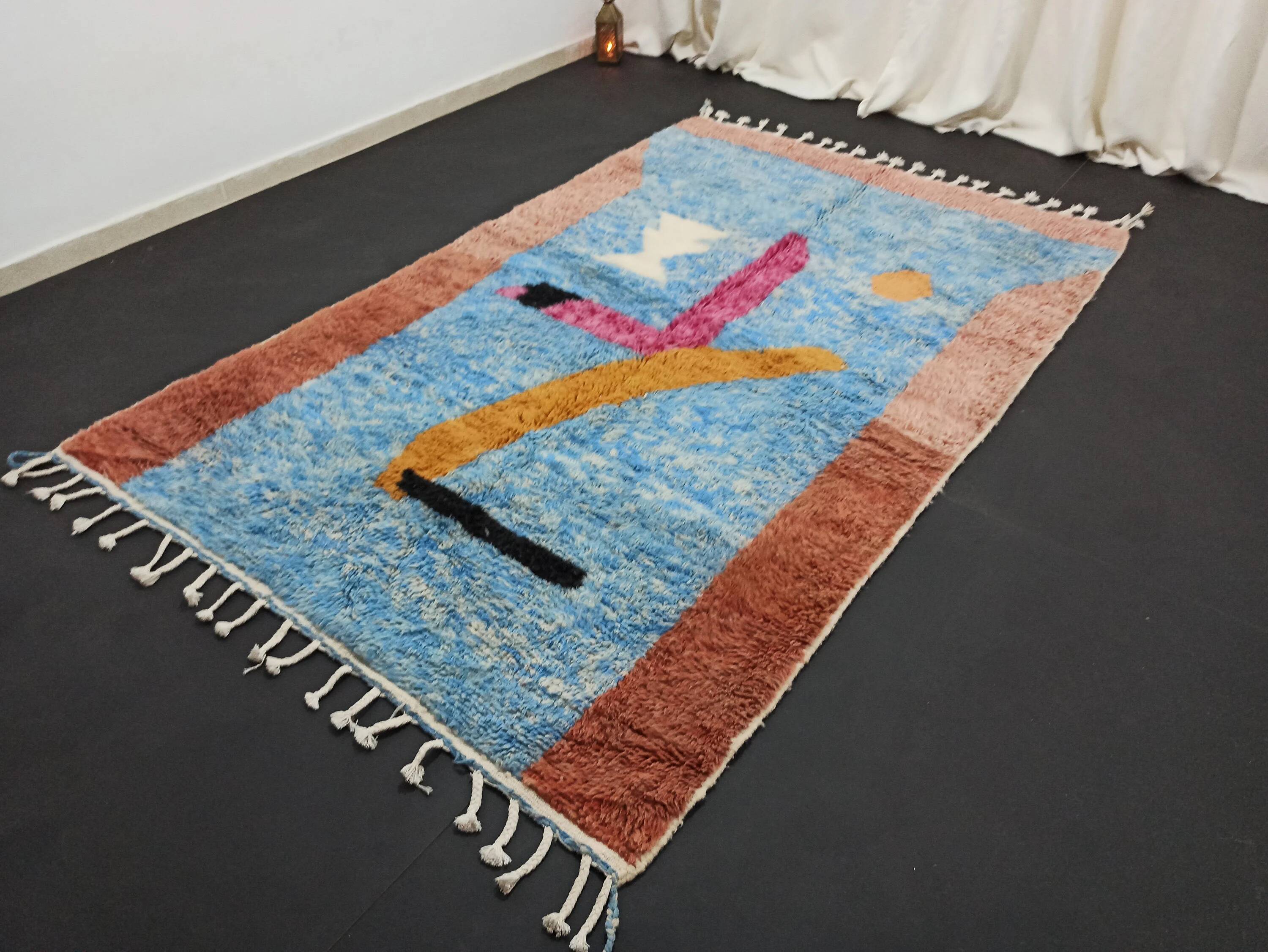 Authentic Berber rug 3x2 m