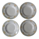 Terre de fer 4 assiettes creuses savigny