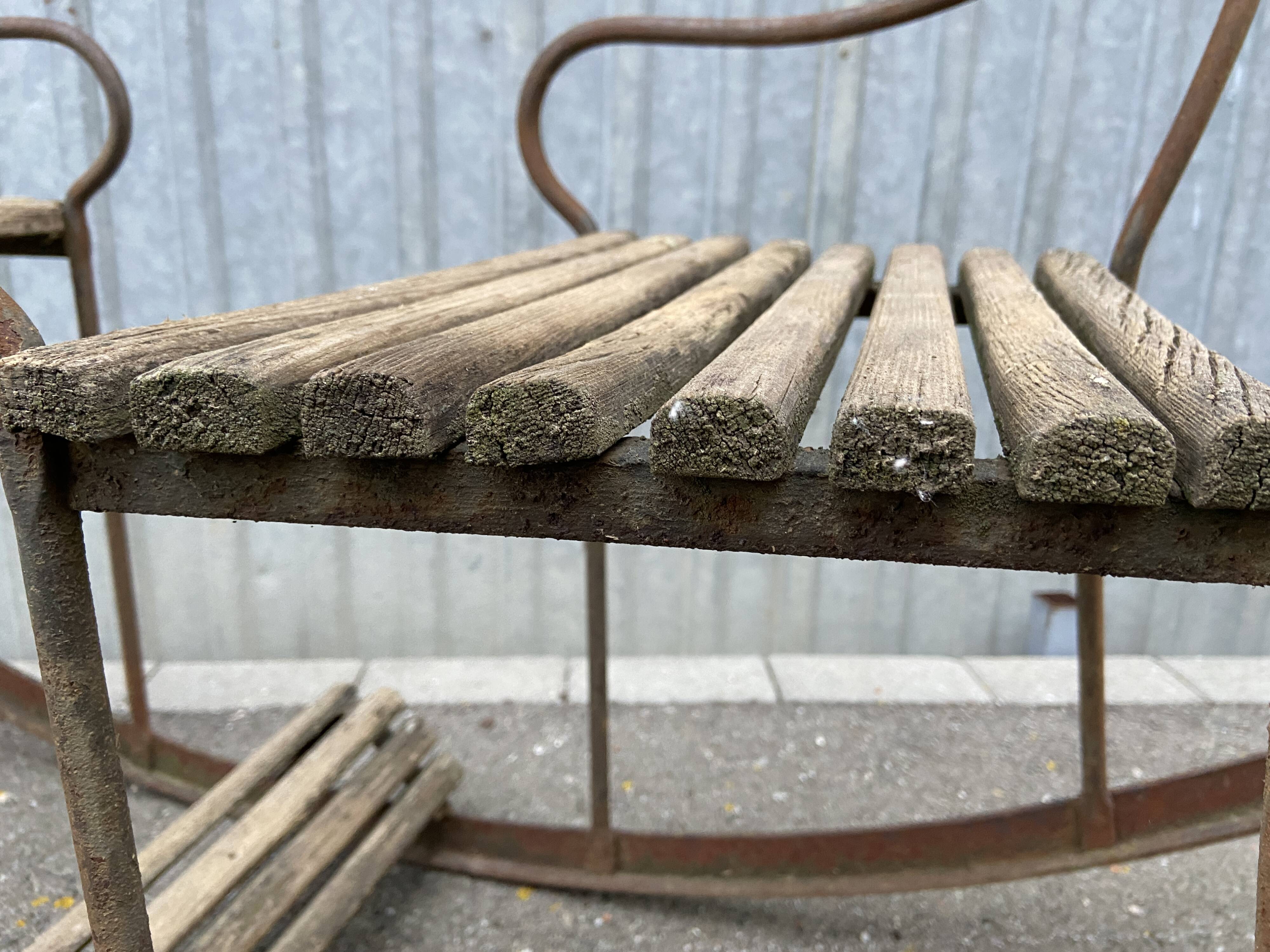 Double child swing old 1900