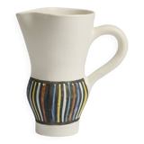 "Pyjama" earthenware pitcher vase Roger CAPRON signed on the back - ceramic
