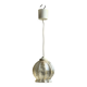 Suspension vintage en verre soufflé
