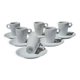 Six Pillivuyt espresso cups