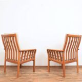 Fauteuils Mid-Century en Teck, Danemark, 1970s, Set de 2