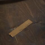 Modern Danish, Lacquered Beech Side Table, Fritz Hansen, "Model 1535", 1940s