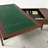 Louis XVI period "Tric Trac" gaming table in 18th century mahogany.