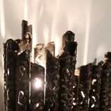 Brutalist wall lamp  designed by Marcello Fantoni, manufactured in Italy 1960