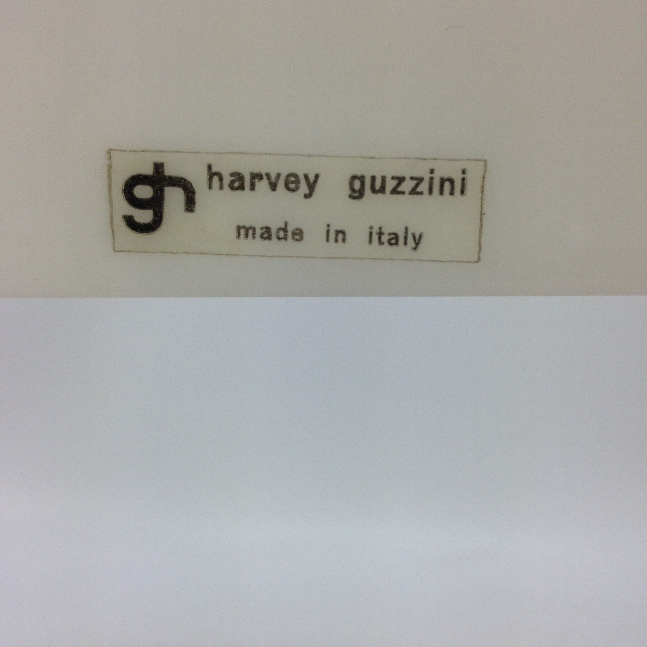 Guzzini table lamp with marble foot, 1970