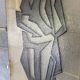 Brutalist Fiberglass Door