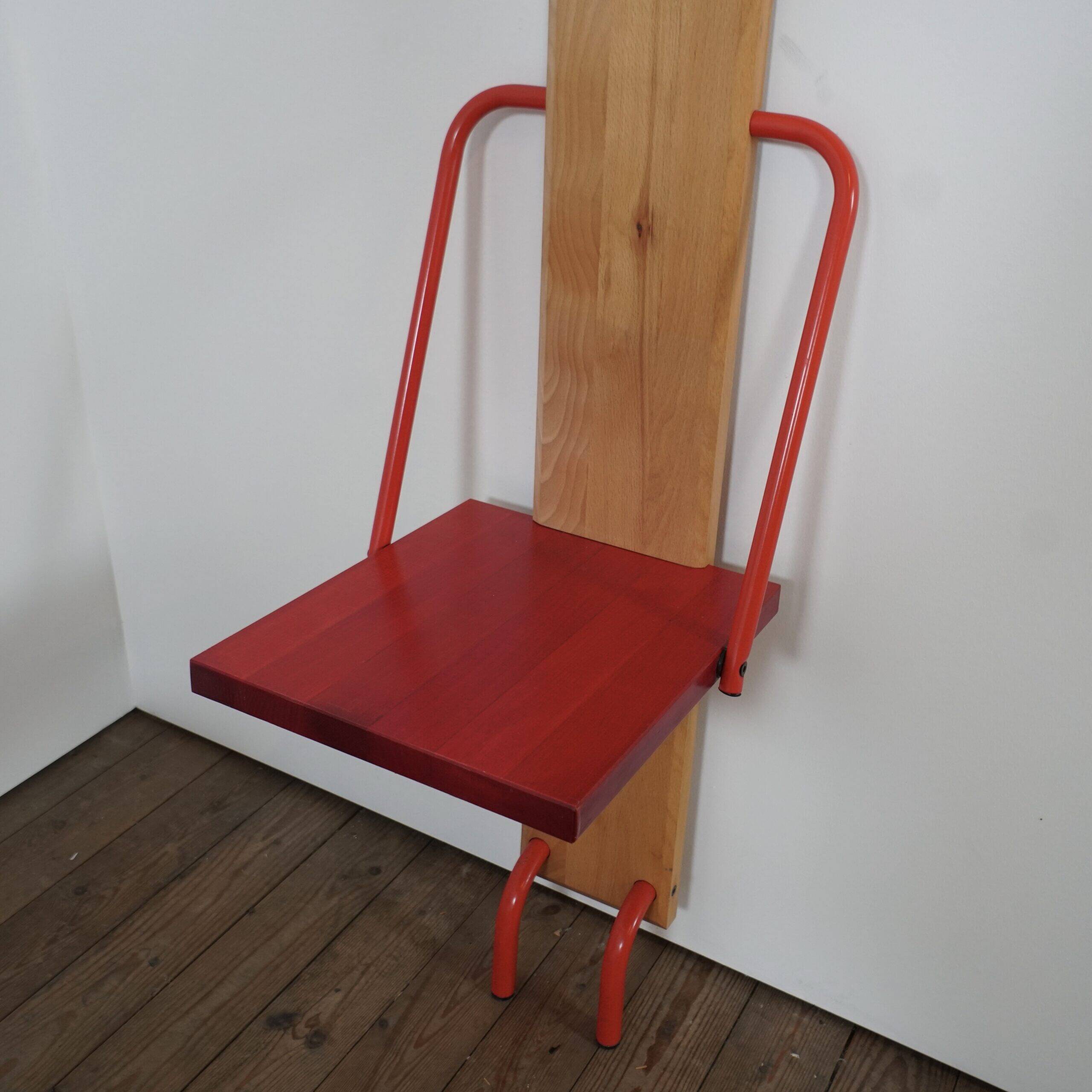Set of two folding wall chairs by Anne Jonasson & John Dalin or Ikea