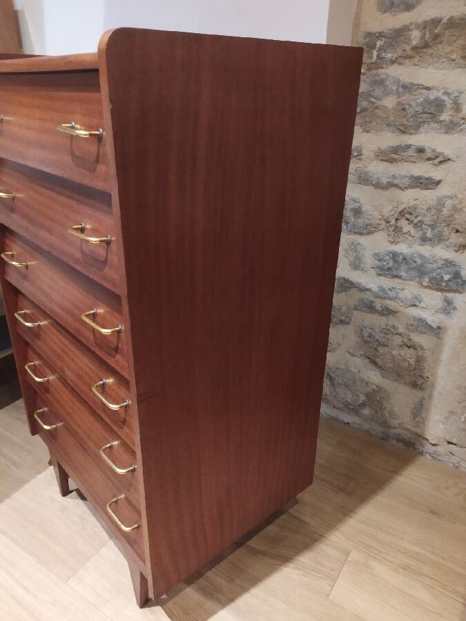 Commode chiffonnier vintage des années 60