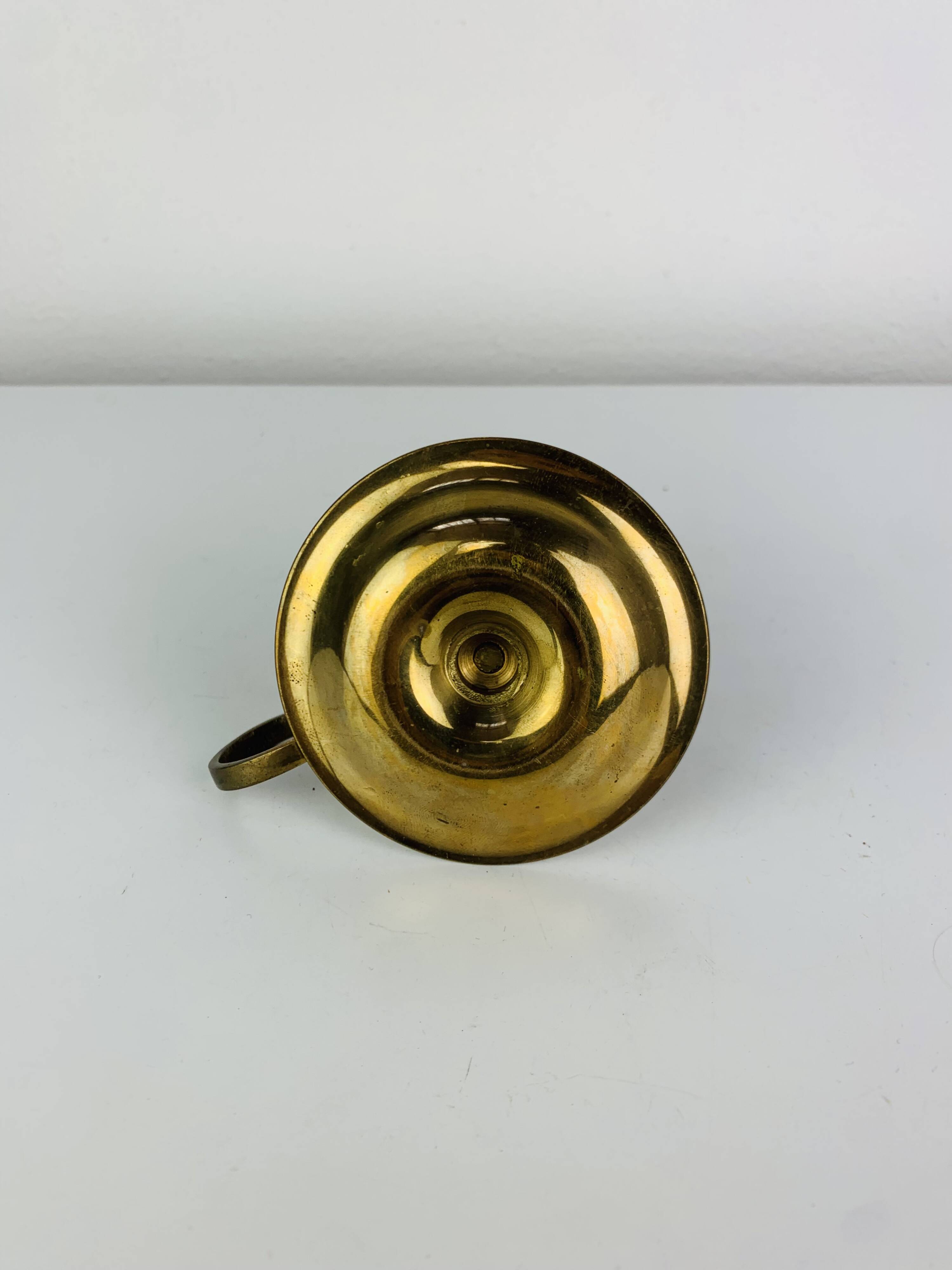 Vintage brass candlestick