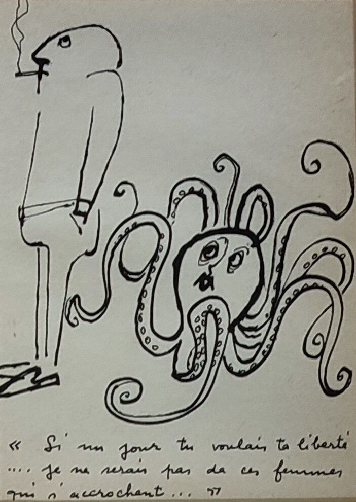 Illustrations daninos triptych " adventure, possession, ..."