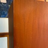 Vintage teak display cabinet
