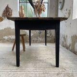 2m pine and oak farmhouse table