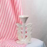 Ceramic candle holder / jewelry holder - Edelweiss model