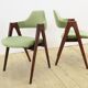 Ensemble de 6 chaises Compass par Kai Kristiansen, années 1960