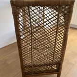 Console en buri dans le style fauteuil emmanuelle