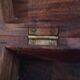 Mahogany travel writing case