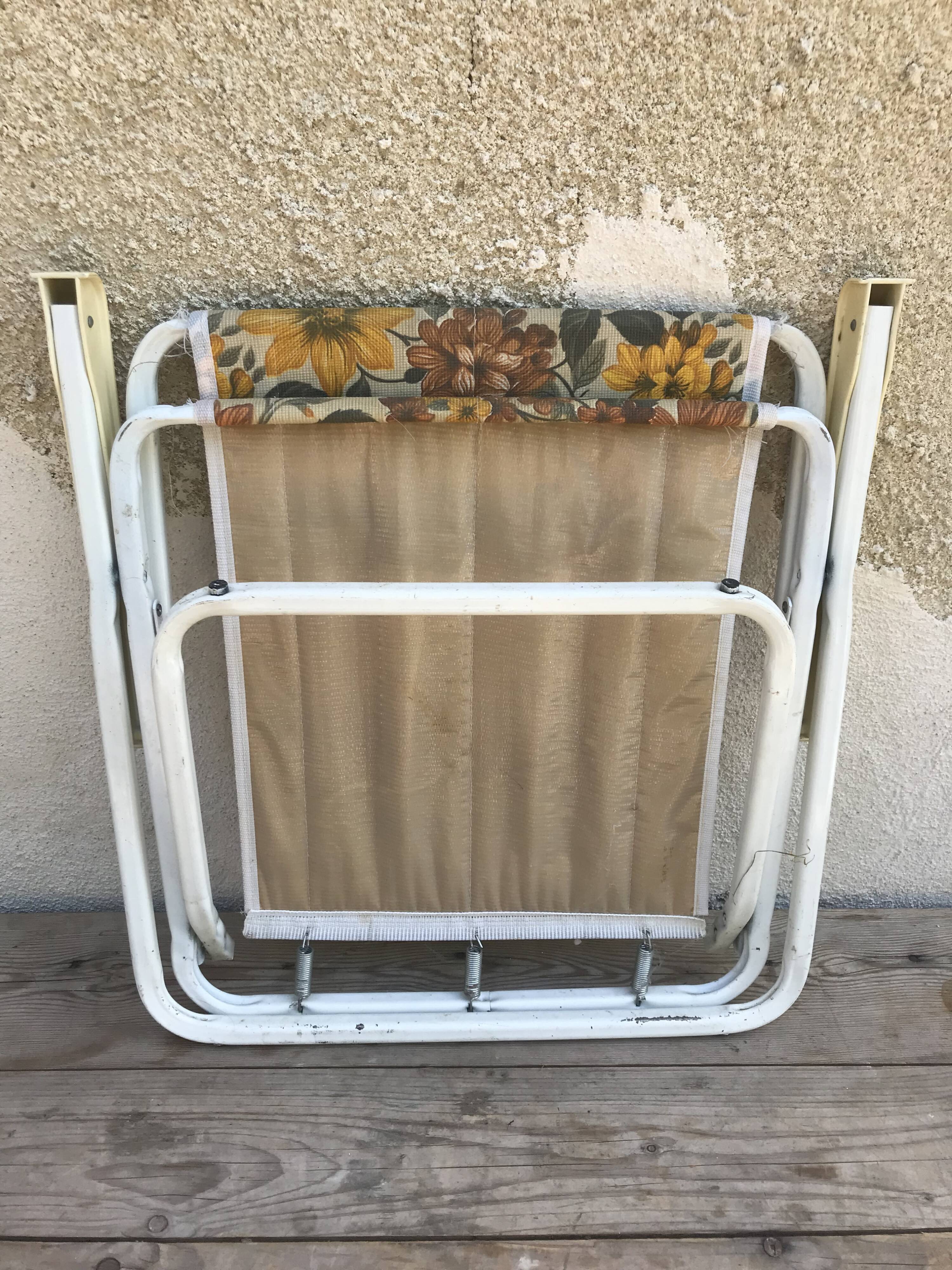 Old garden armchair Lerolin 1970s