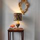 Italian Capodimonte porcelain lamp