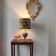 Italian Capodimonte porcelain lamp