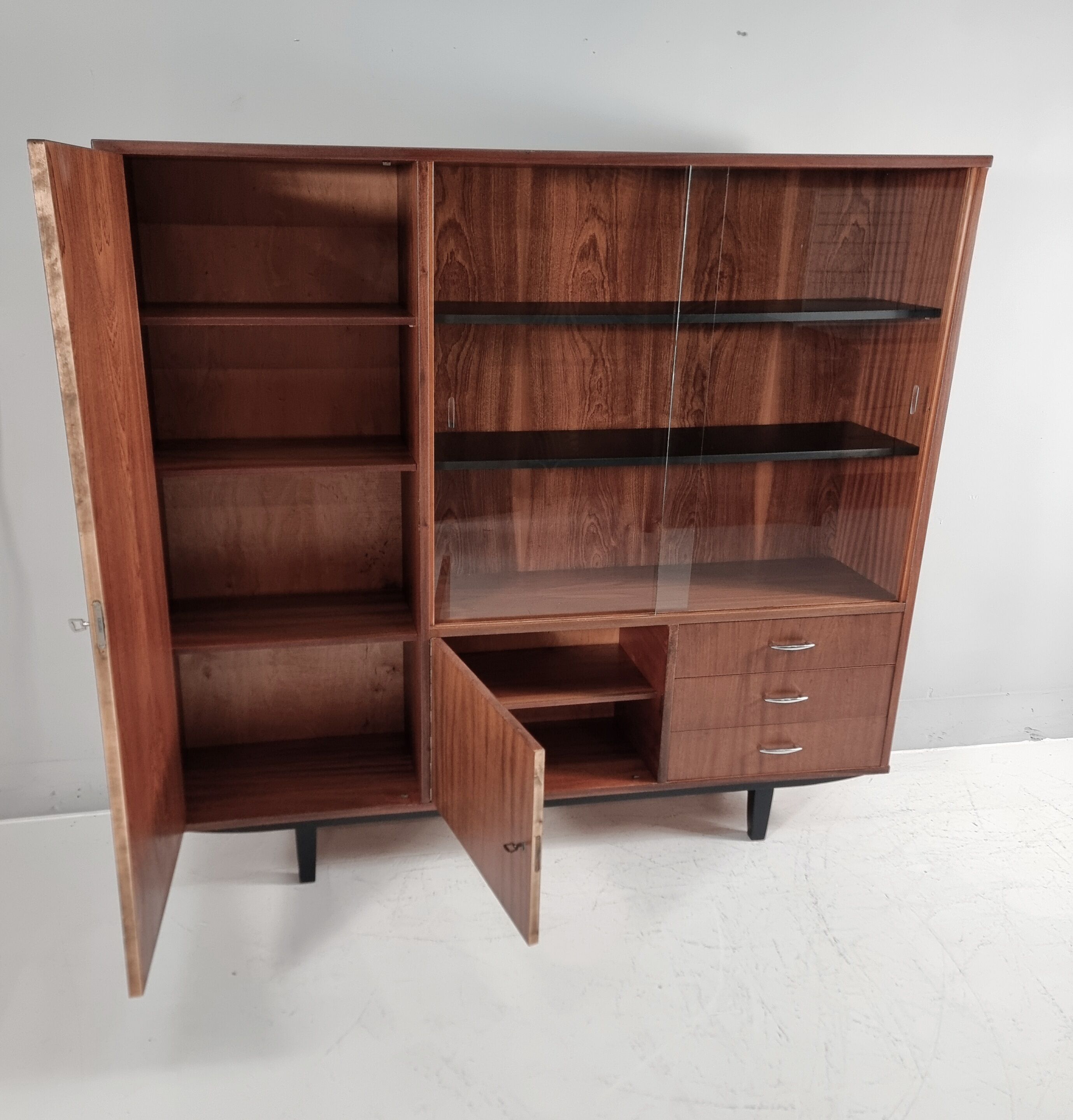 Vintage Display Case, 1970s