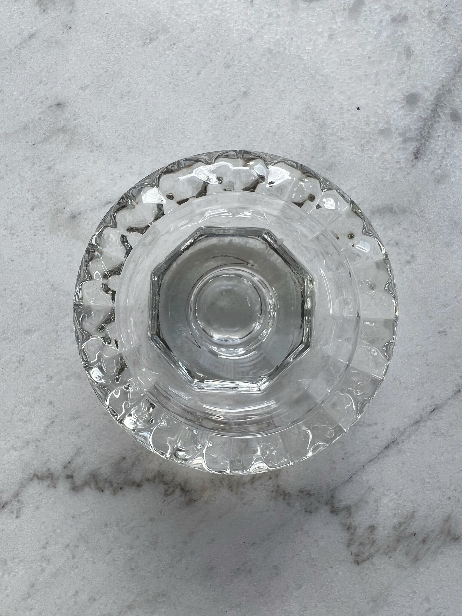 Glass candle holders - Reims France