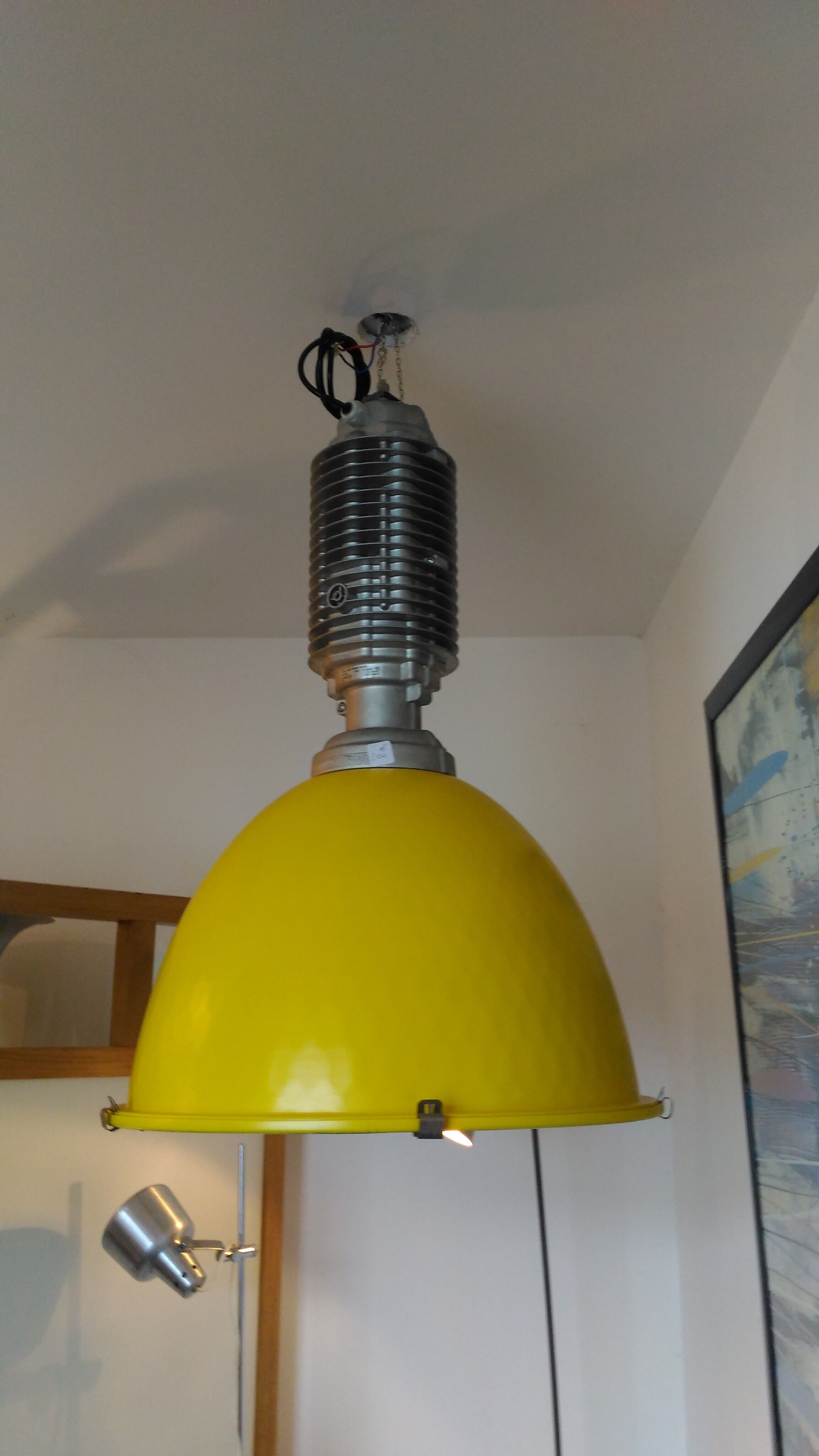 Suspension industriel de Charles Keller reconditionnée