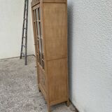 Art deco glass-glazed parisian wardrobe
