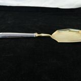 Couverts de service a gateaux en argent minerve fourré art deco