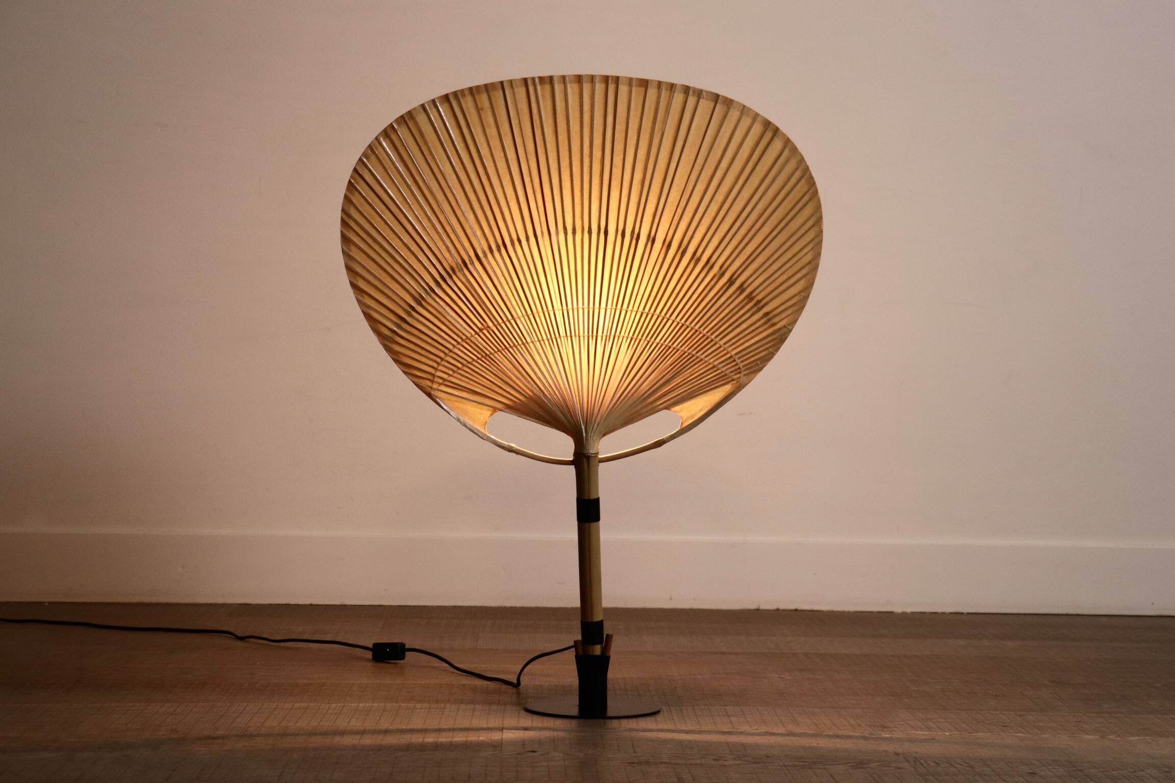 Ingo Maurer Uchiwa III lamp for M-Design, 1973