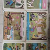 Set 6 Fernand Nathan School Posters 1965