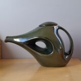 Openwork green teapot 1960