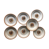 Lot of 7 plates