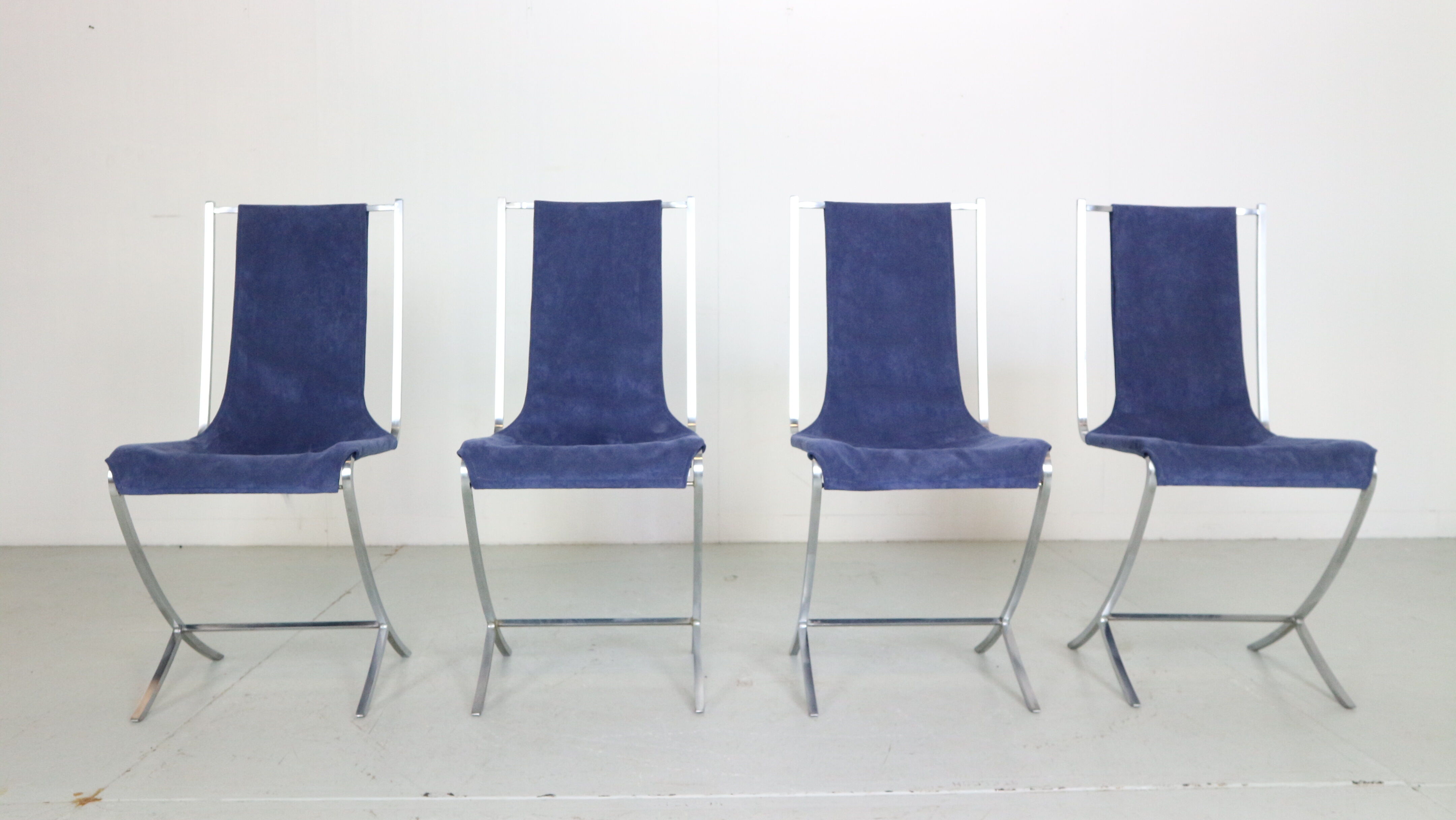 Set Of 4 dinning chairs by Pierre Cardin for Maison Jansen 1970