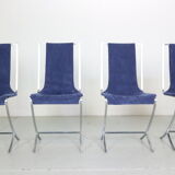Set Of 4 dinning chairs by Pierre Cardin for Maison Jansen 1970