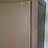 Old handcrafted wardrobe refurbished