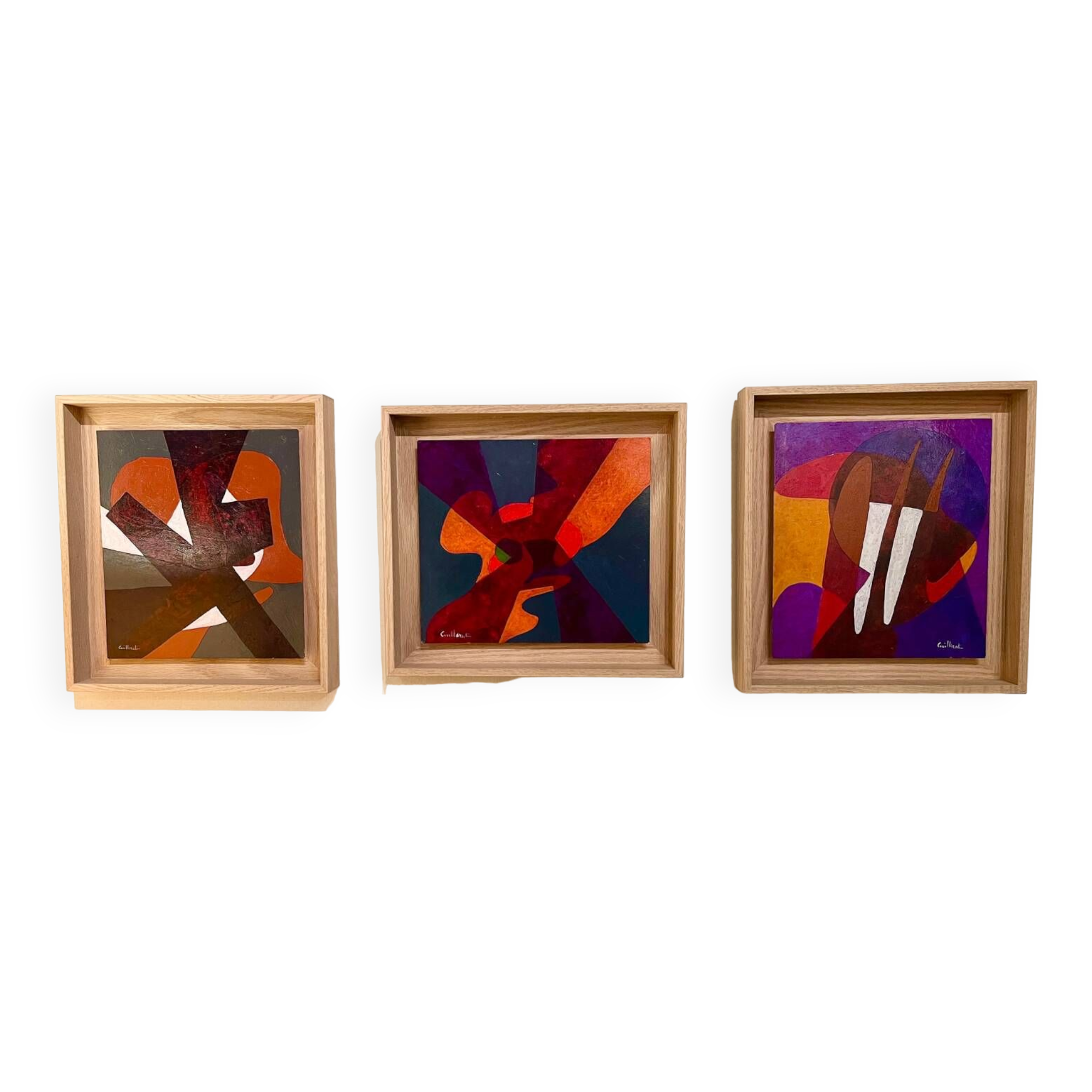 Paintings, triptych