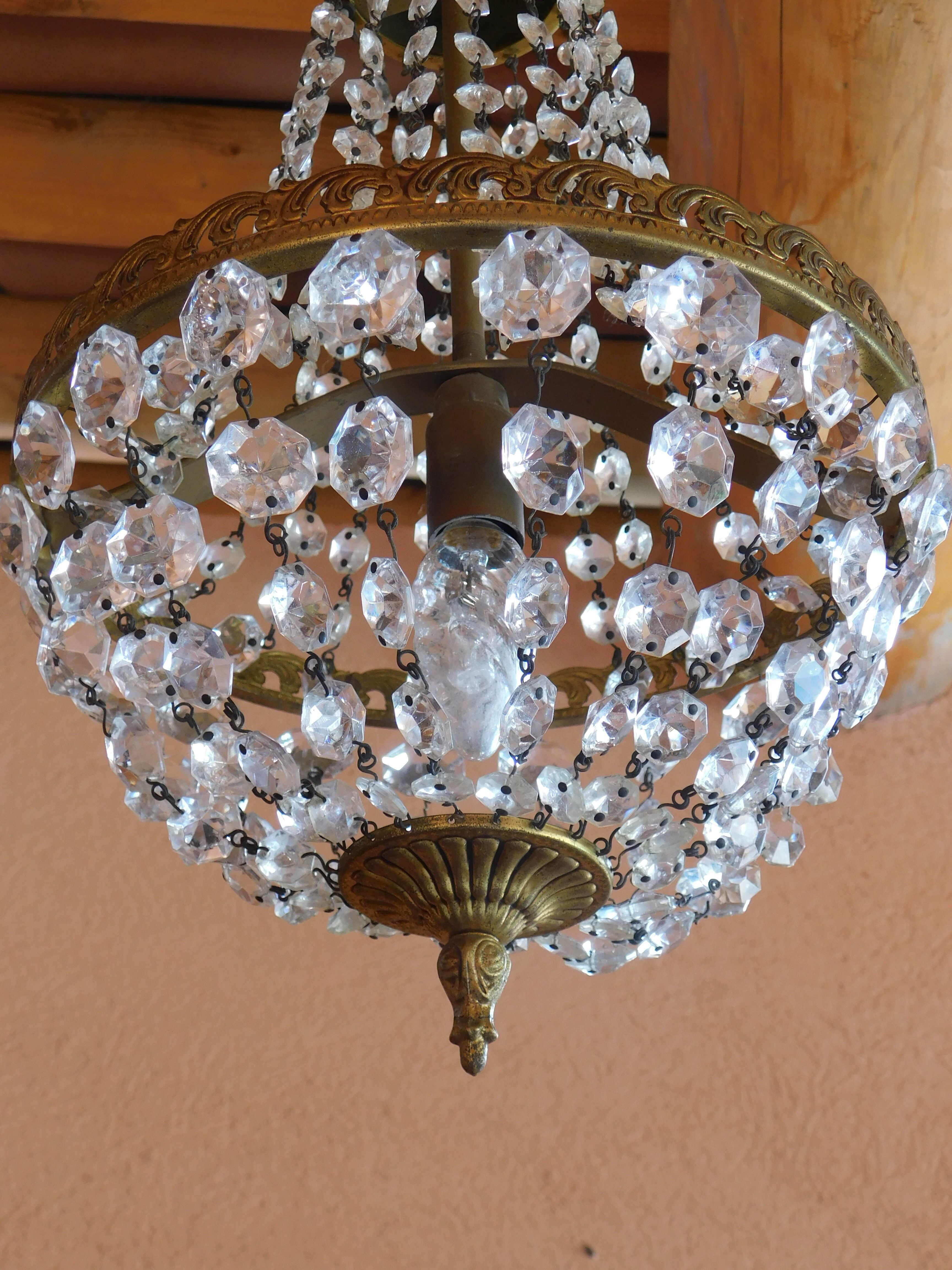 Lustre pampilles ø 25 cm