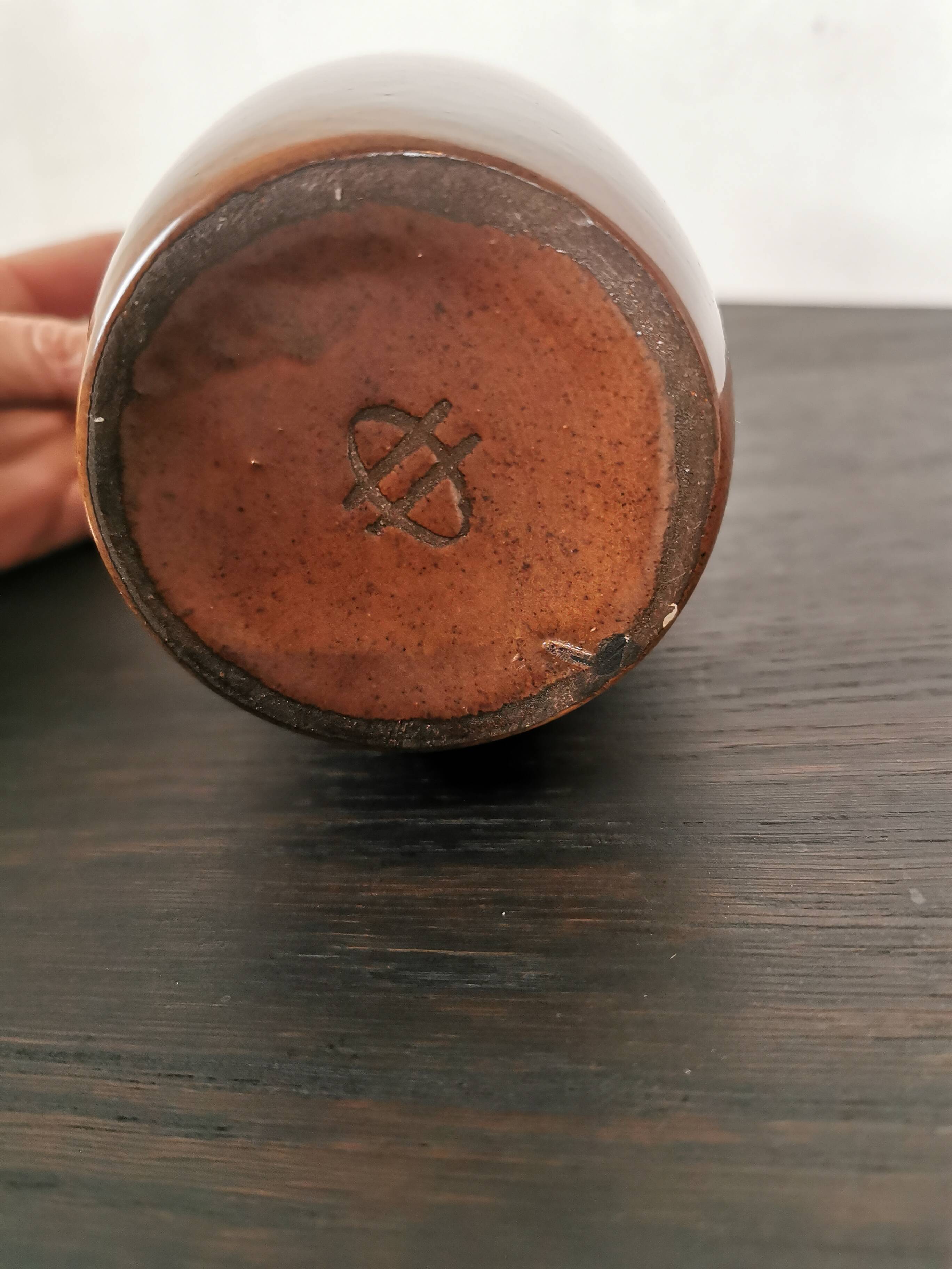 Jean Payen ceramic bottle vase
