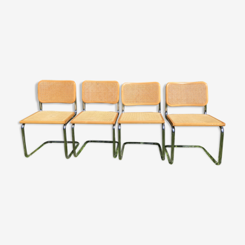 Set of 4 chairs cesca