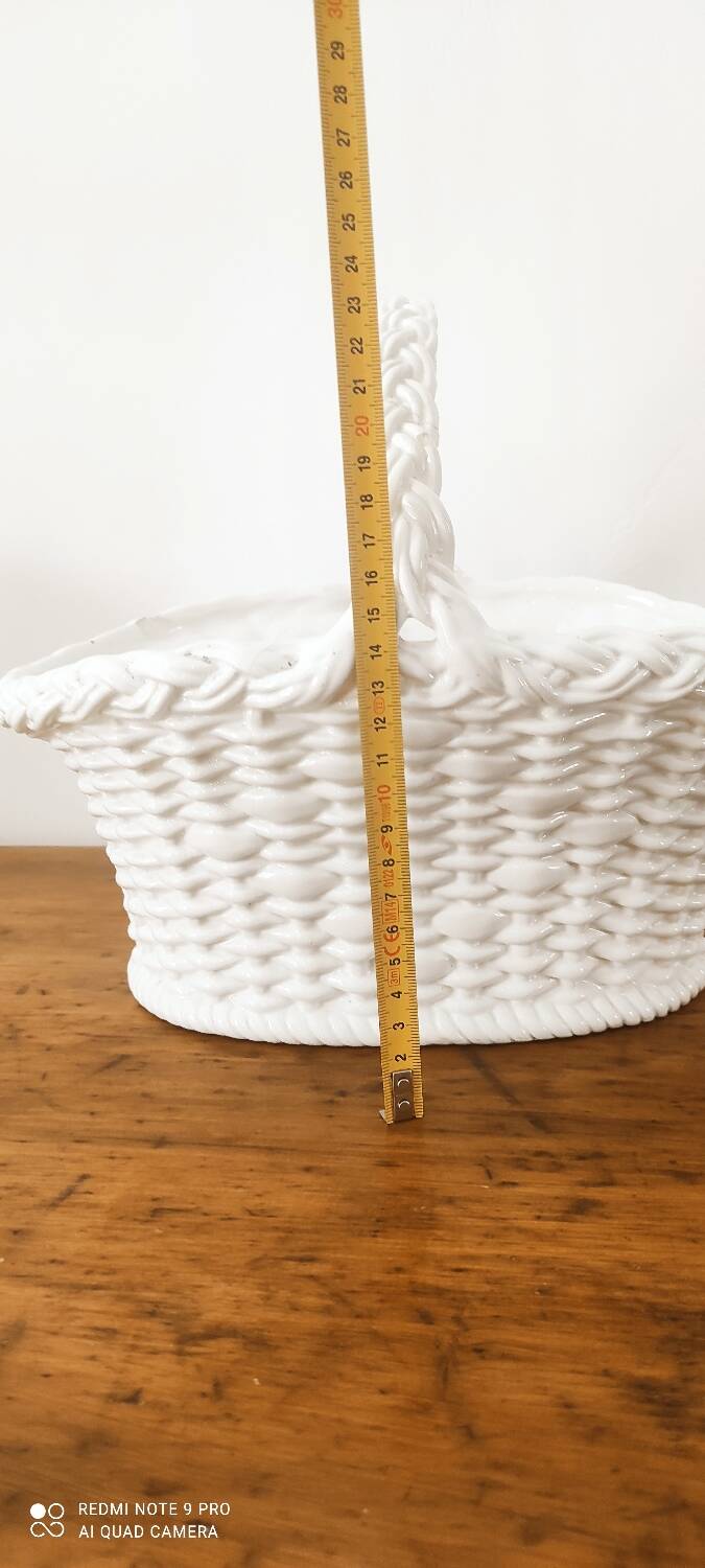 Large ceramic basket