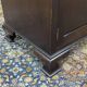 English oak wardrobe with drawers from the 1950s