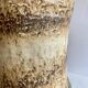 Large! Mid Century ceramic Vase, Brown, Vintage