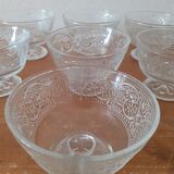 Set of 11 ice cream or fruit salad cups