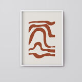 Abstract giclee art print, A3