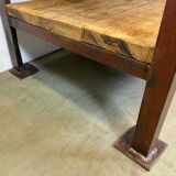 Red Industrial Coffee Table, 1960s
