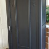 Black Parisian wardrobe
